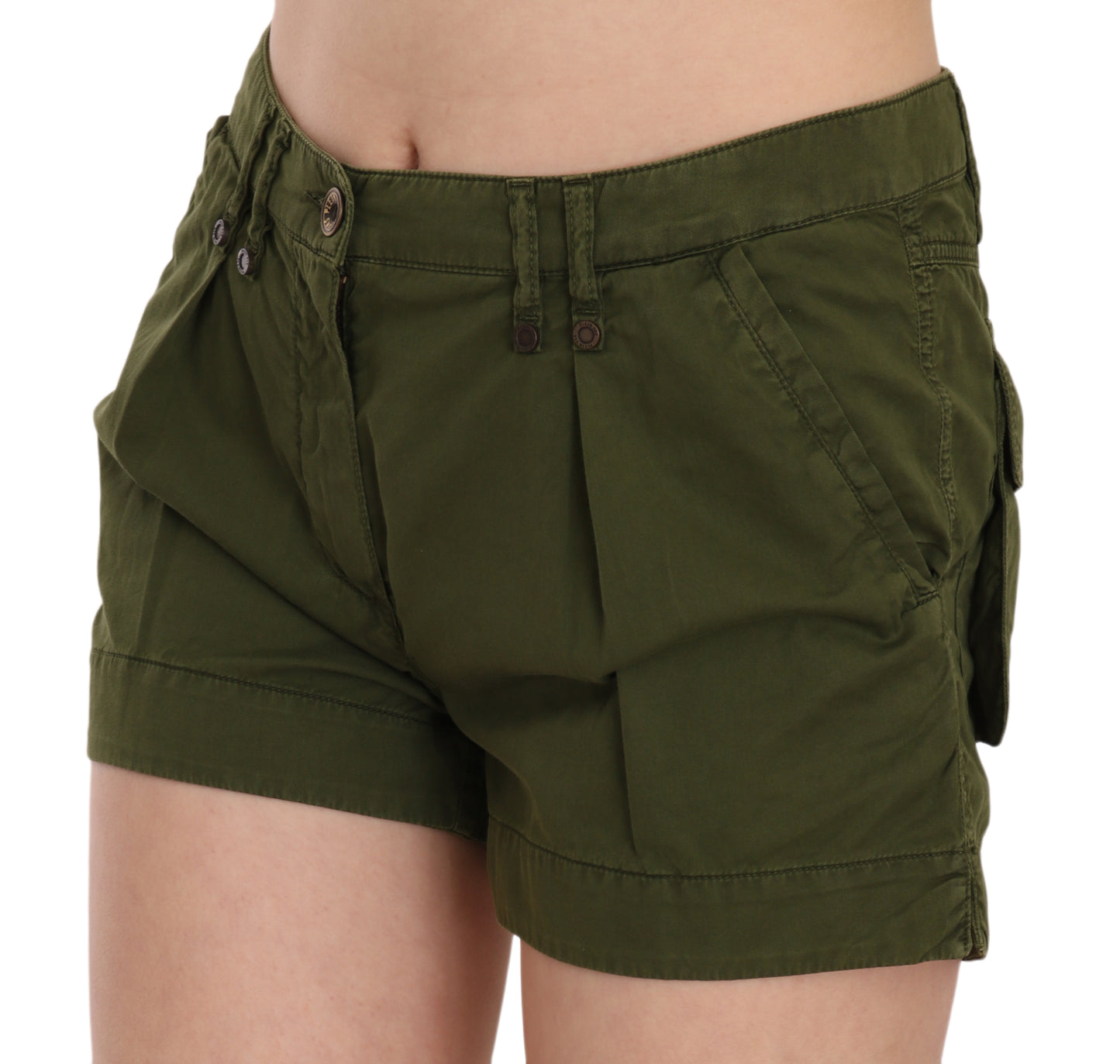 PLEIN SUD Emerald Mid Waist Cotton  IT40 | S