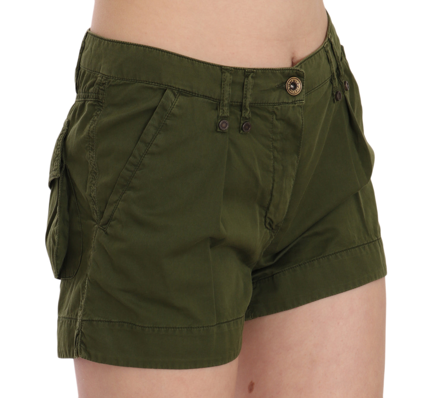 PLEIN SUD Emerald Mid Waist Cotton  IT40 | S