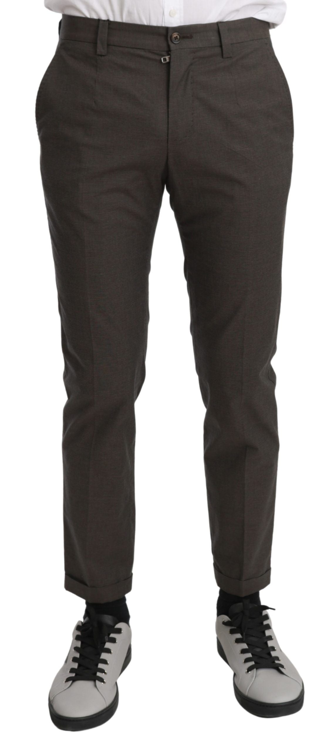 Dolce & Gabbana Elegant Brown Casual Pants