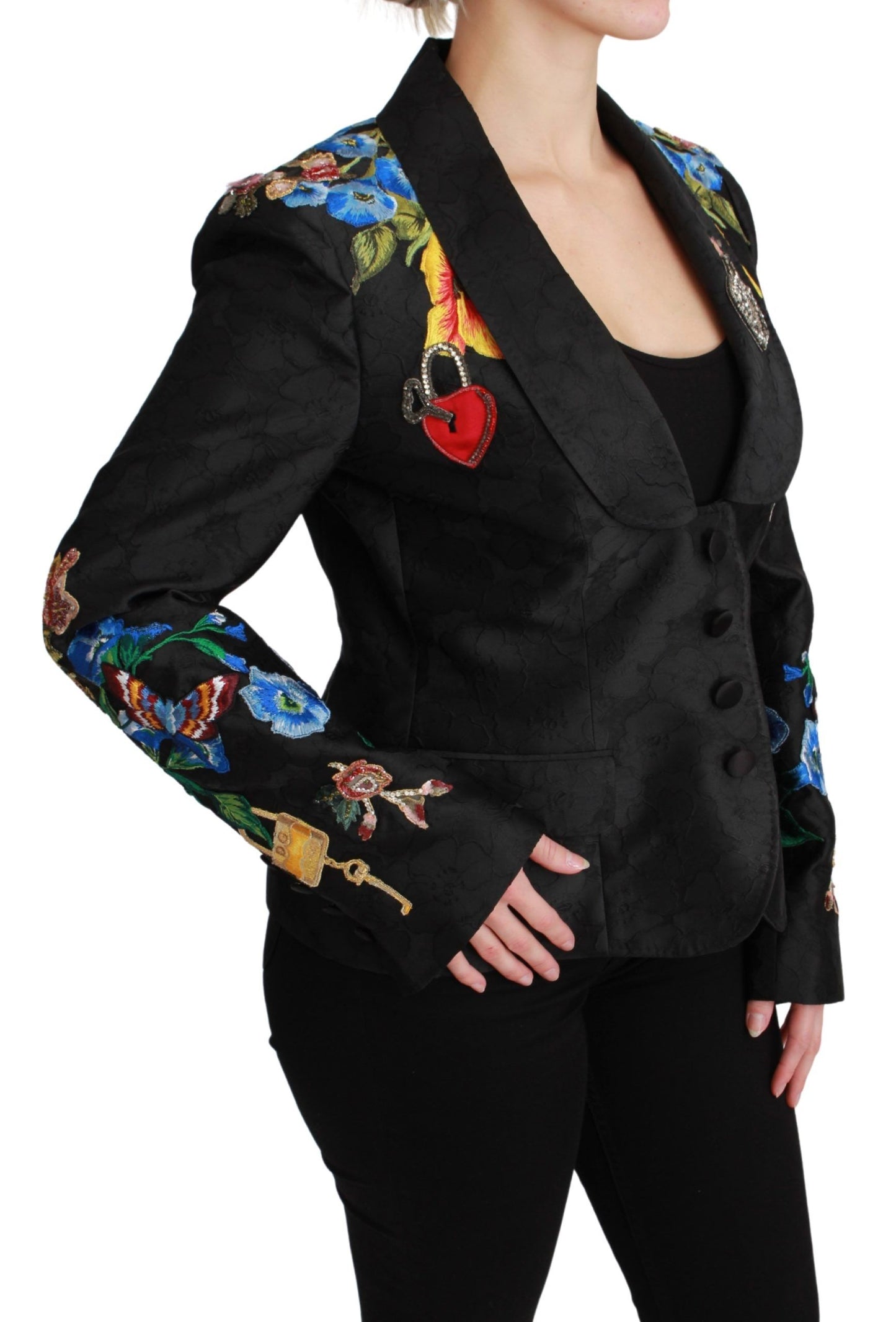 Dolce & Gabbana Enchanted Sicilian Brocade Blazer IT46 / L