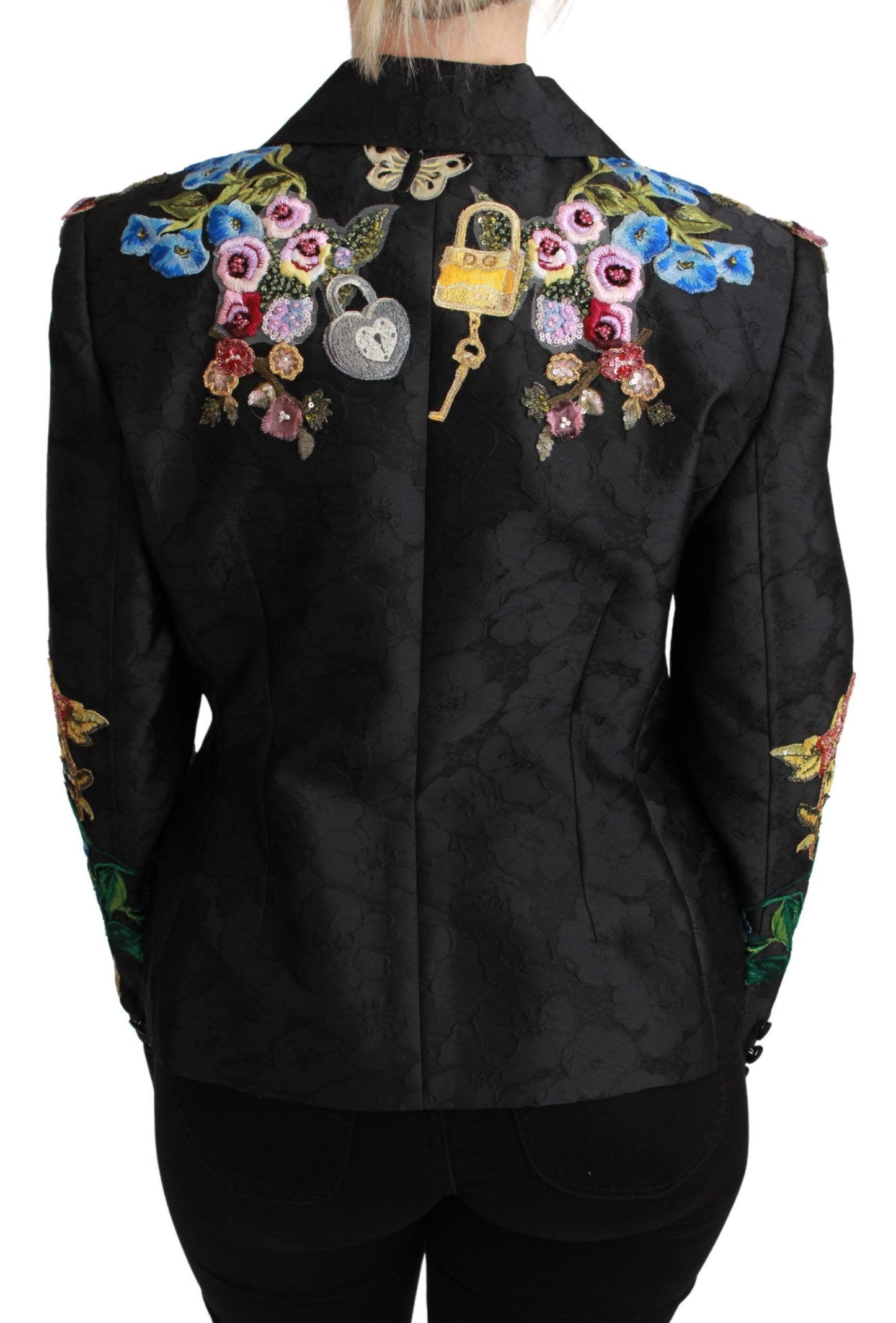 Dolce & Gabbana Enchanted Sicilian Brocade Blazer IT46 / L