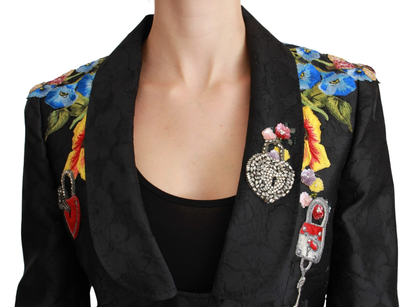 Dolce & Gabbana Enchanted Sicilian Brocade Blazer IT46 / L