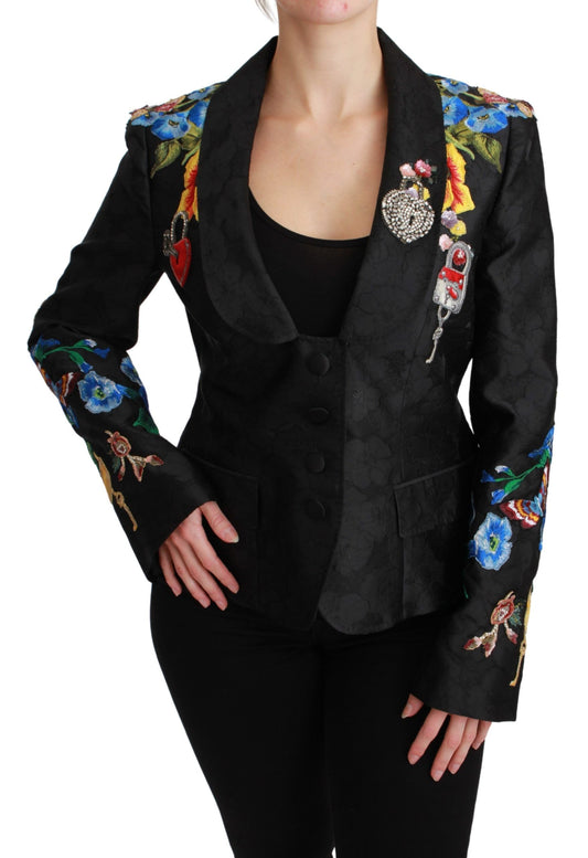 Dolce & Gabbana Enchanted Sicilian Brocade Blazer IT46 / L