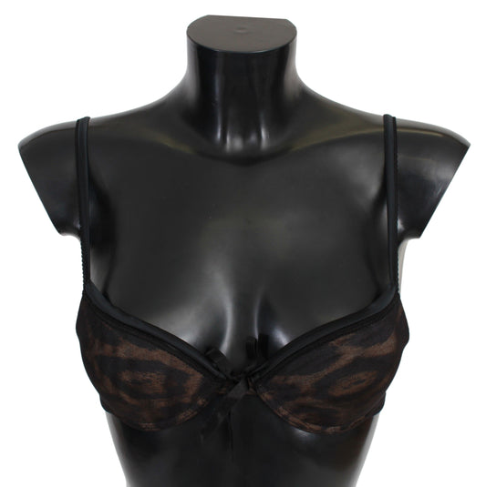 Roberto Cavalli Sultry Leopard Push-Up Bra IT1 | XS