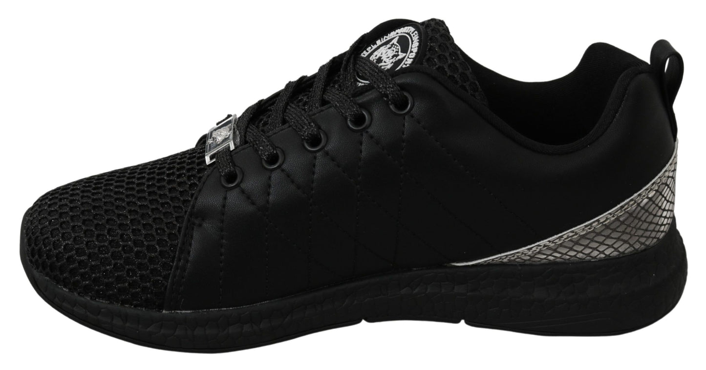 Philipp Plein Elegant Black Gisella Sneakers EU36 | US5.5