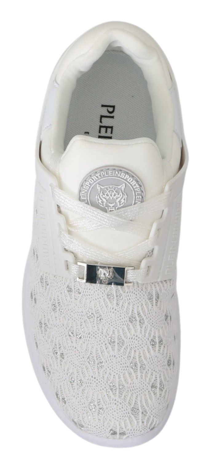 Philipp Plein Trendy White Beth Sneakers for Women EU37 | US6.5