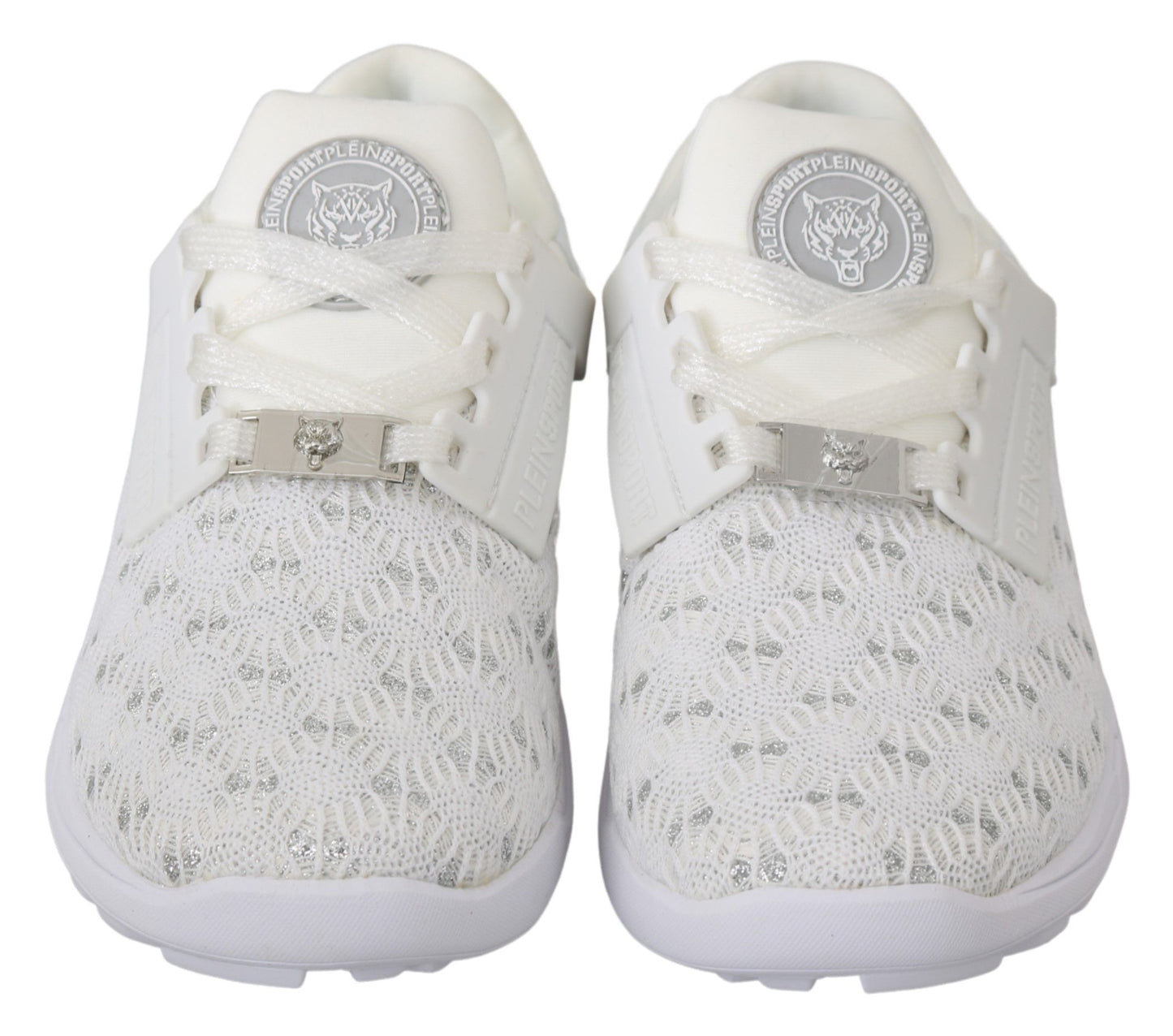 Philipp Plein Trendy White Beth Sneakers for Women EU37 | US6.5