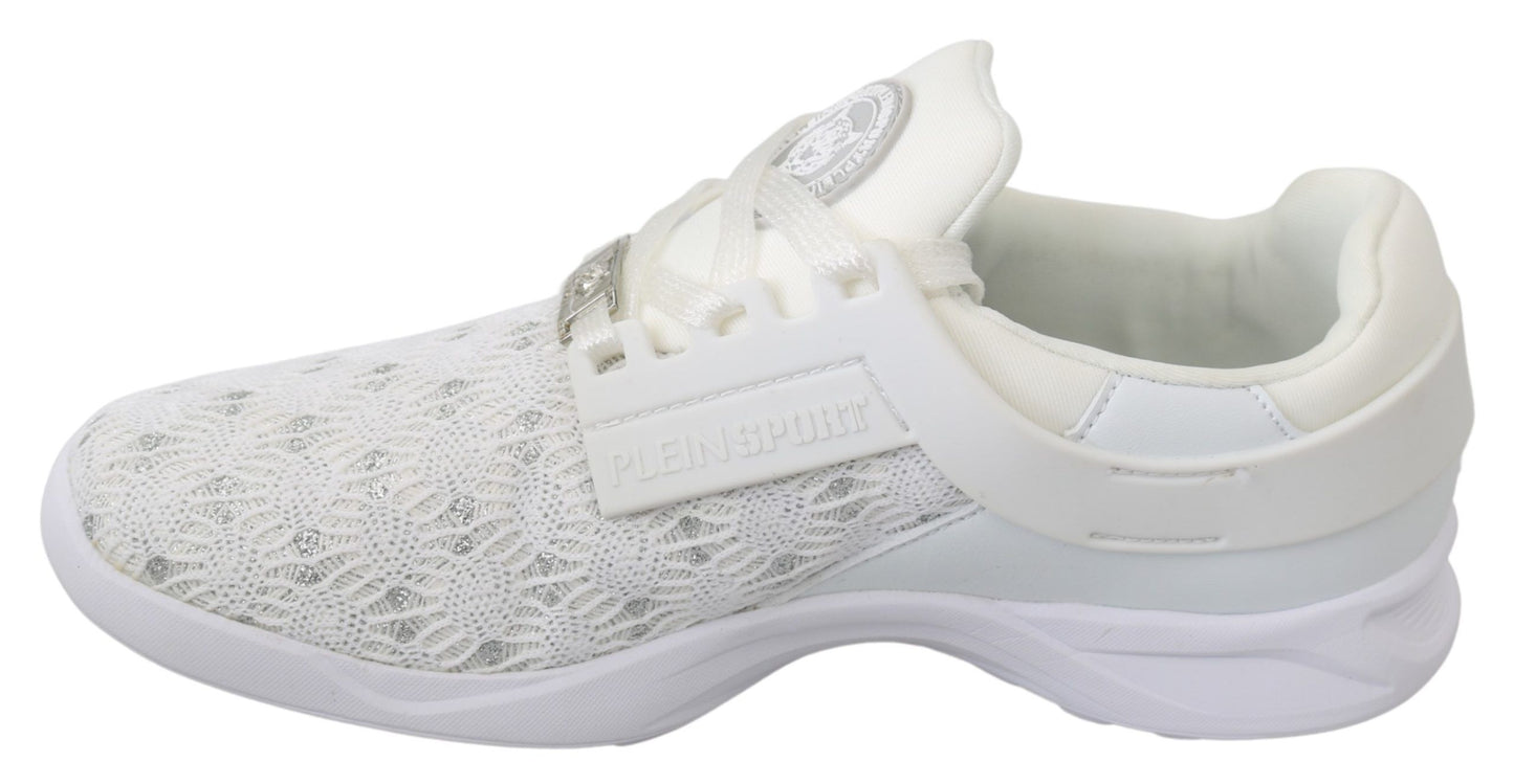 Philipp Plein Trendy White Beth Sneakers for Women EU37 | US6.5