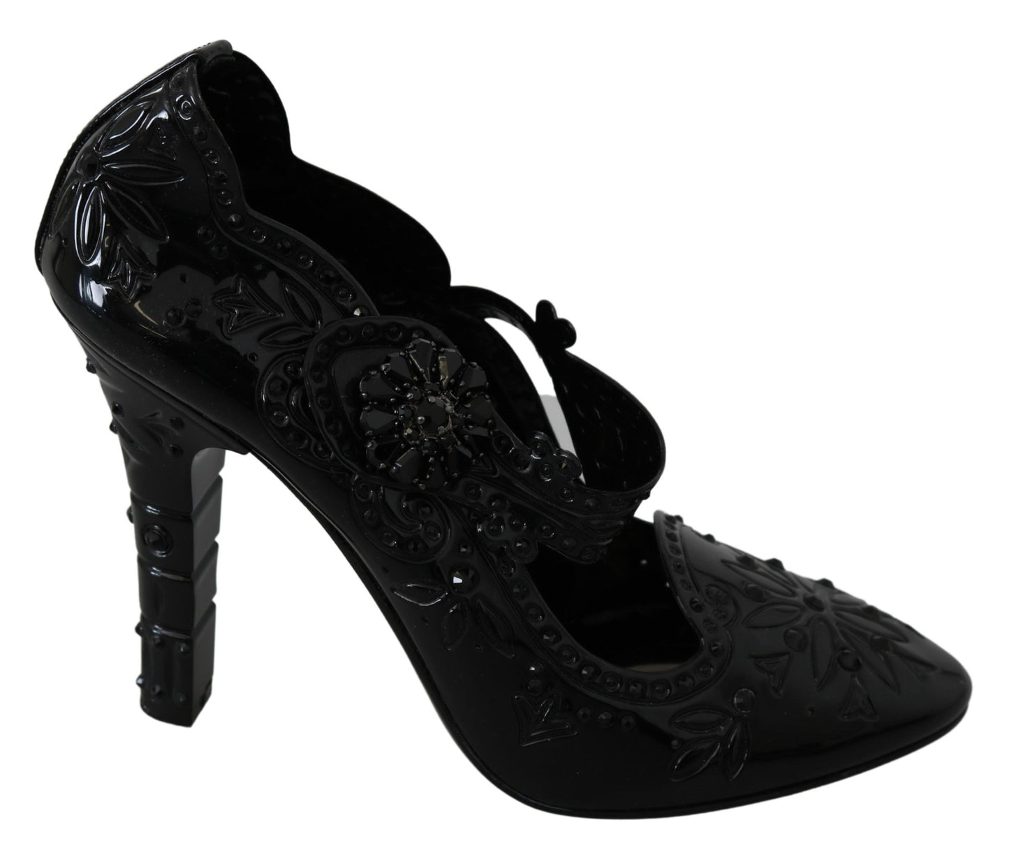 Dolce & Gabbana Elegant Crystal Embellished Cinderella Pumps EU39 / US8.5