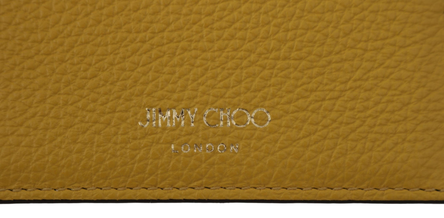 Jimmy Choo Sunshine Yellow Leather Card Holder