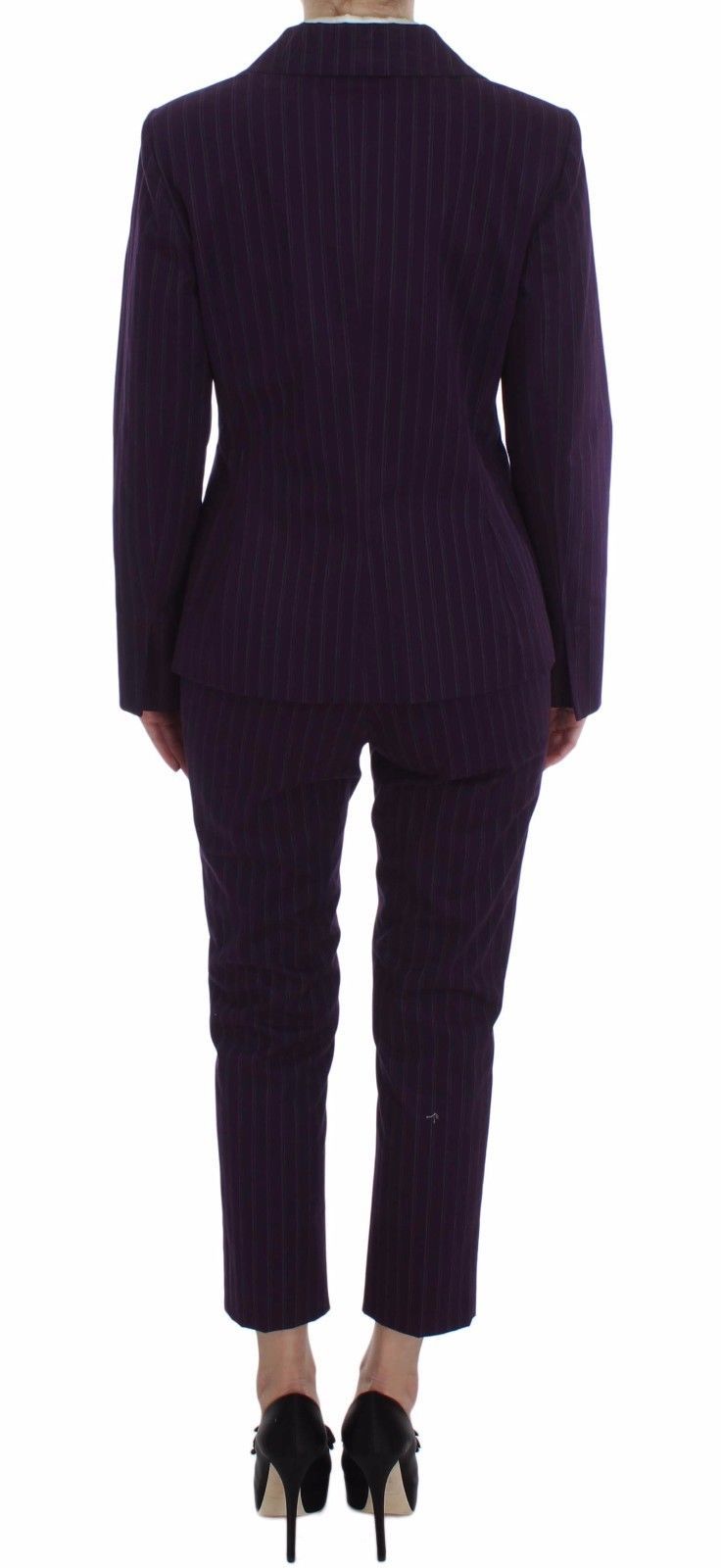 BENCIVENGA Elegant Striped Pant & Blazer Suit IT48 | XL