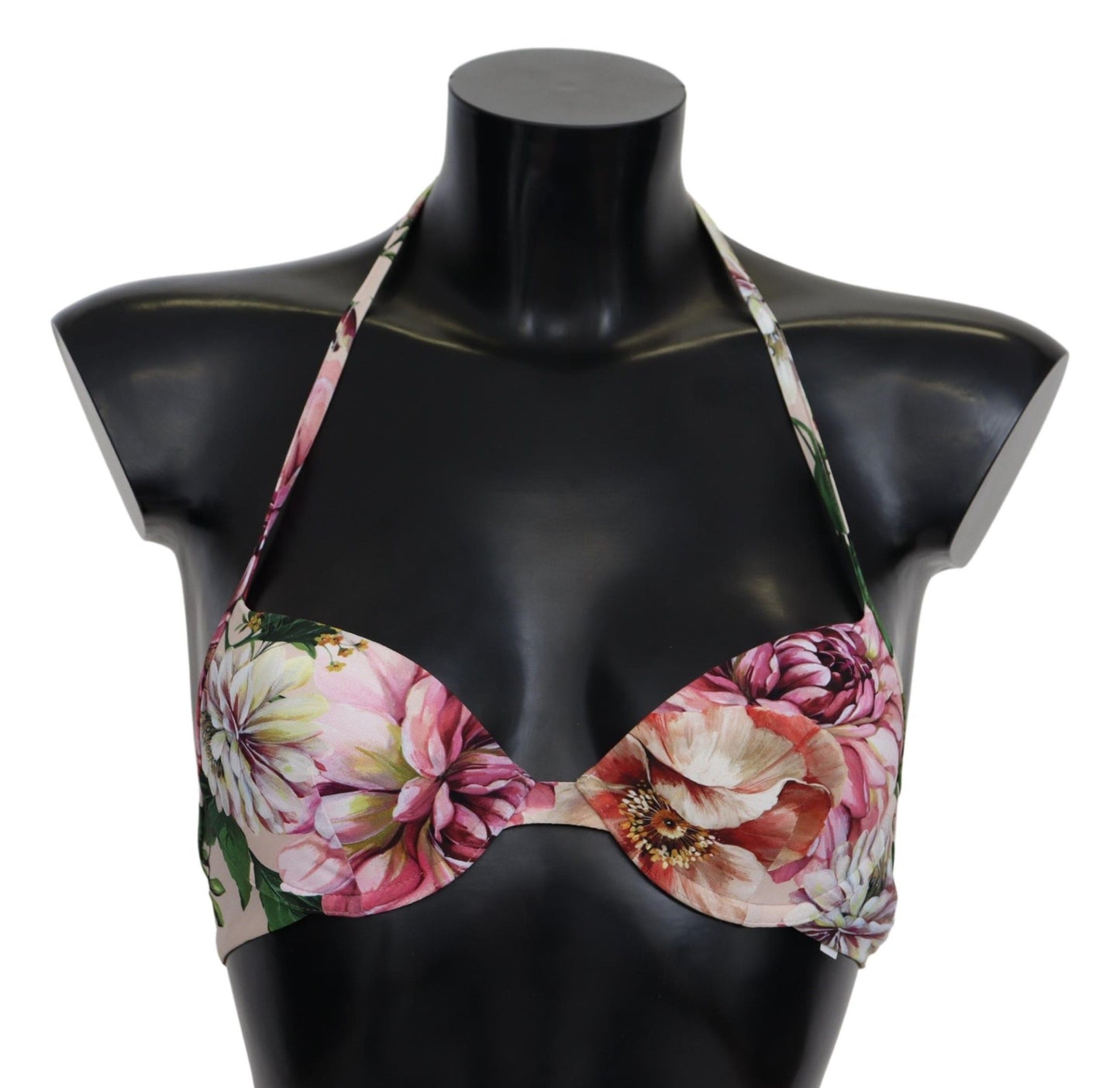 Dolce & Gabbana Floral Elegance Elastic Bikini Top IT1 / XS