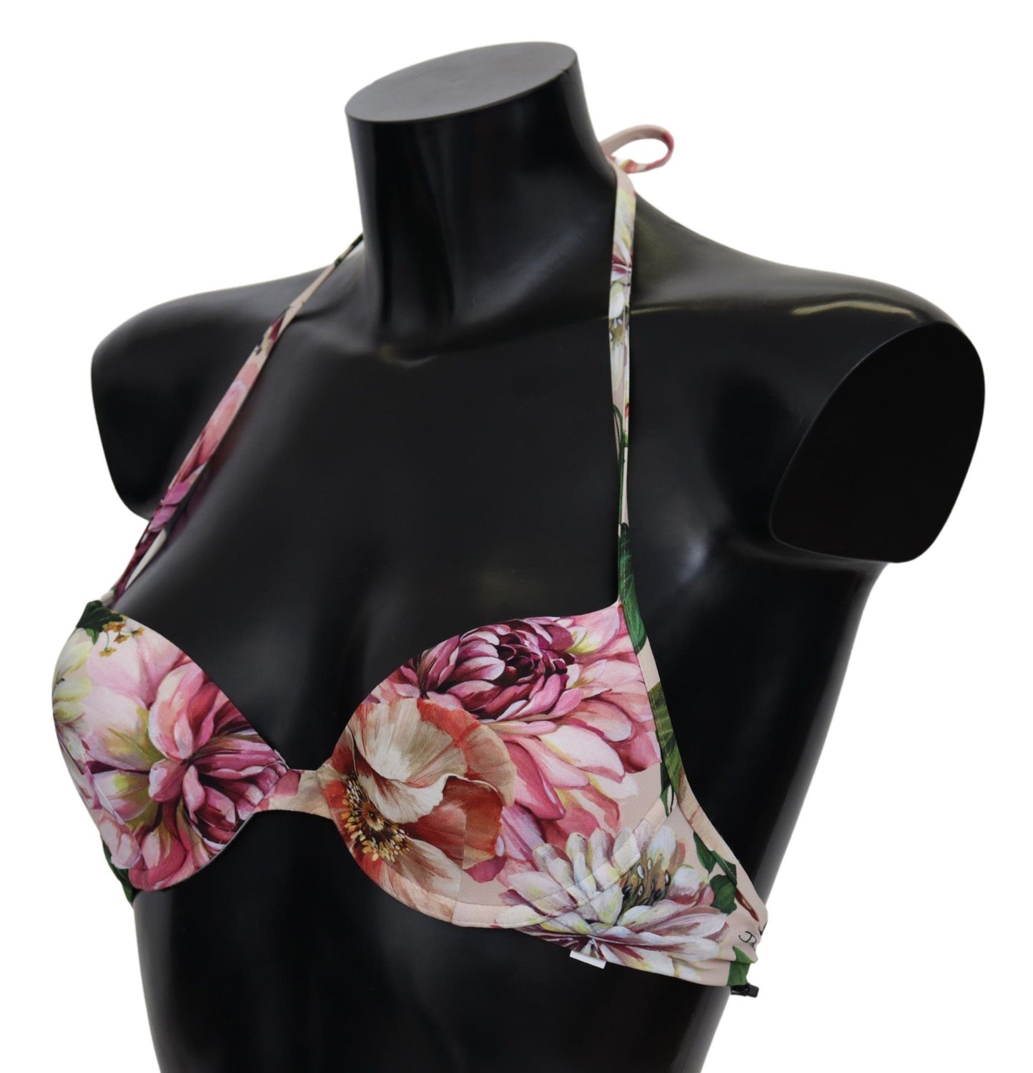 Dolce & Gabbana Floral Elegance Elastic Bikini Top IT1 / XS