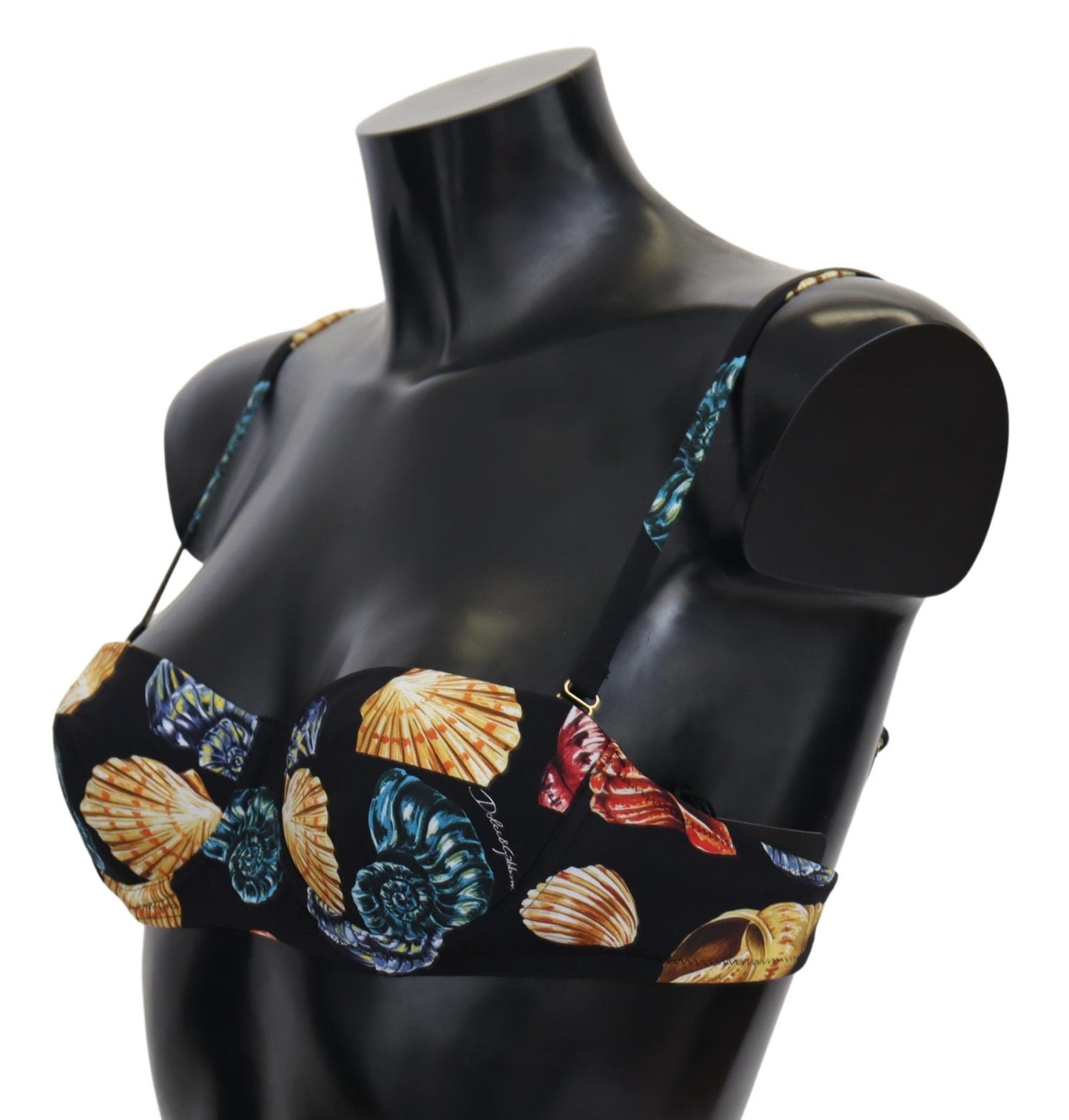 Dolce & Gabbana Chic Seashell-Print Bikini Top IT1 / XS