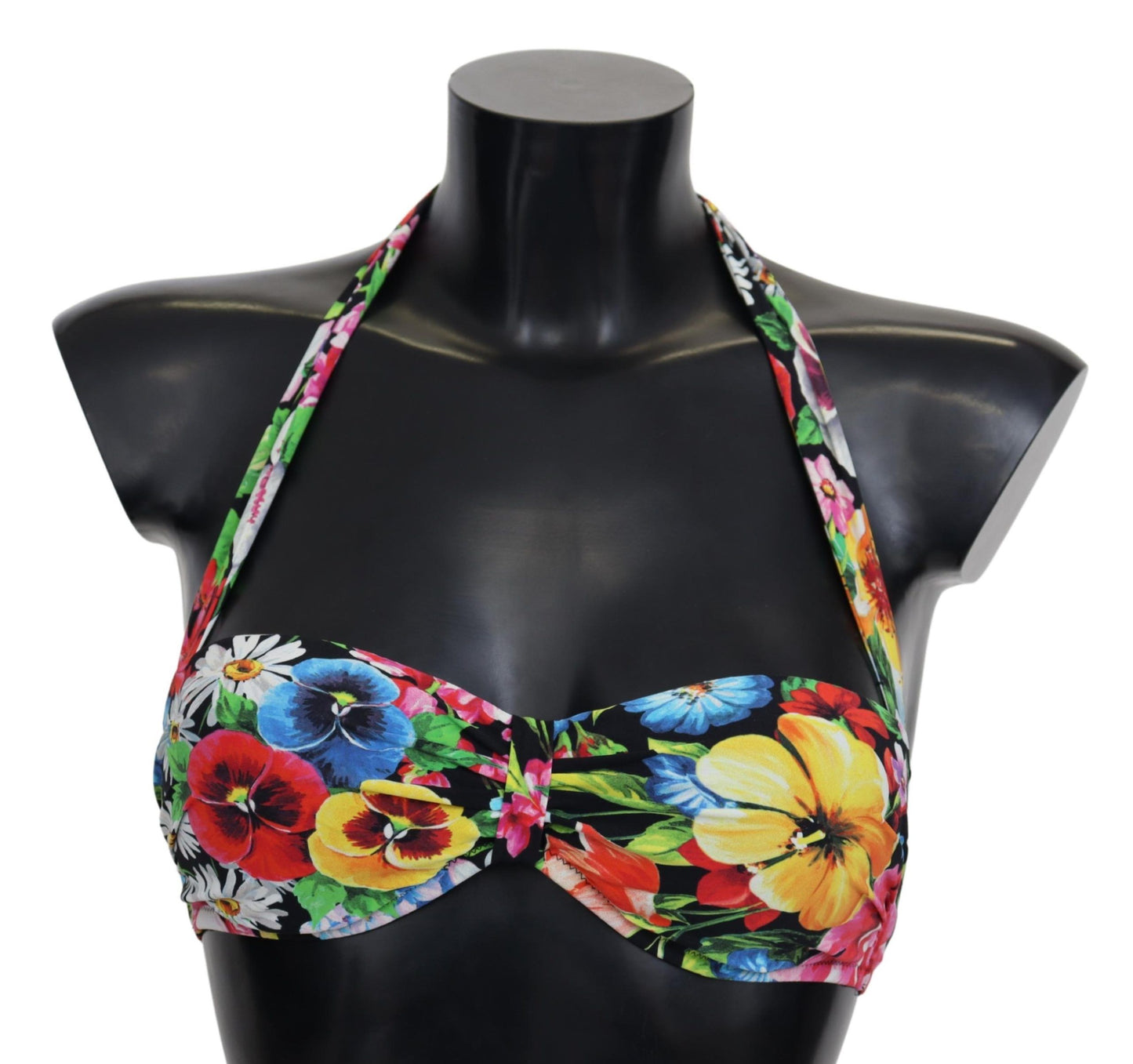 Dolce & Gabbana Floral Elegance High-End Bikini Top IT1 / XS