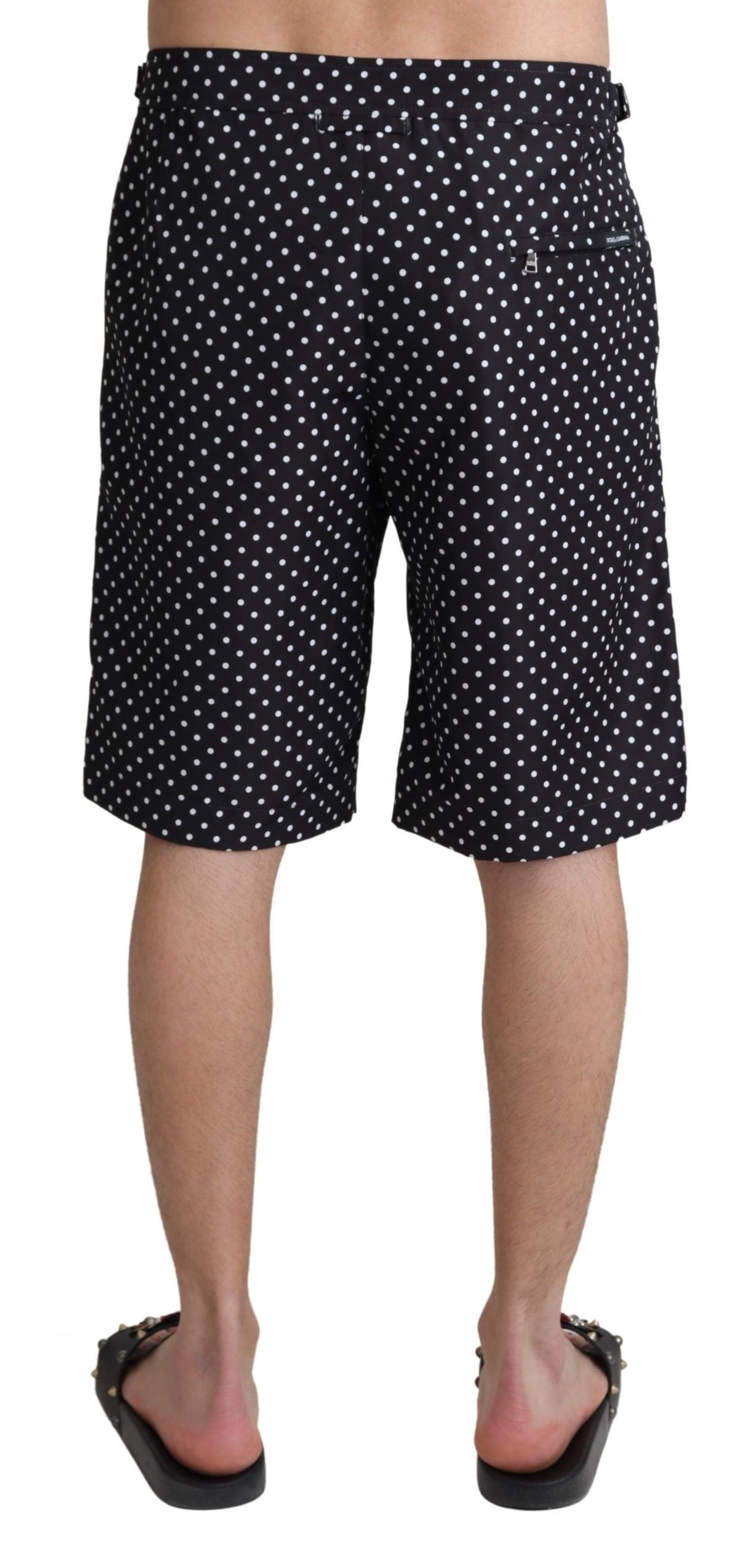 Dolce & Gabbana Polka Dot Elegance Swim Trunks Boxer IT4 / S