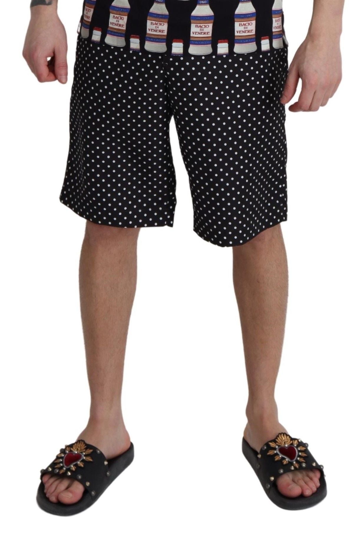 Dolce & Gabbana Polka Dot Elegance Swim Trunks Boxer IT4 / S