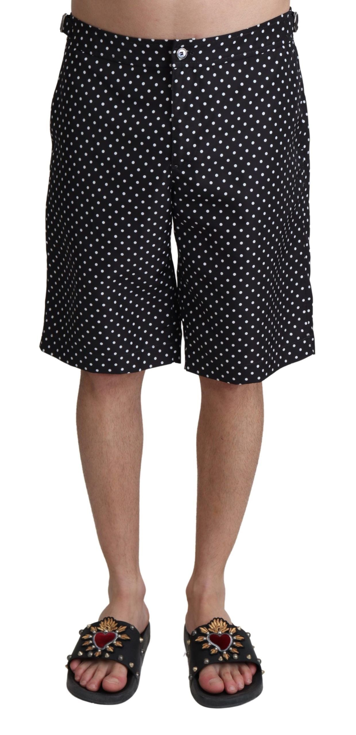 Dolce & Gabbana Polka Dot Elegance Swim Trunks Boxer IT4 / S