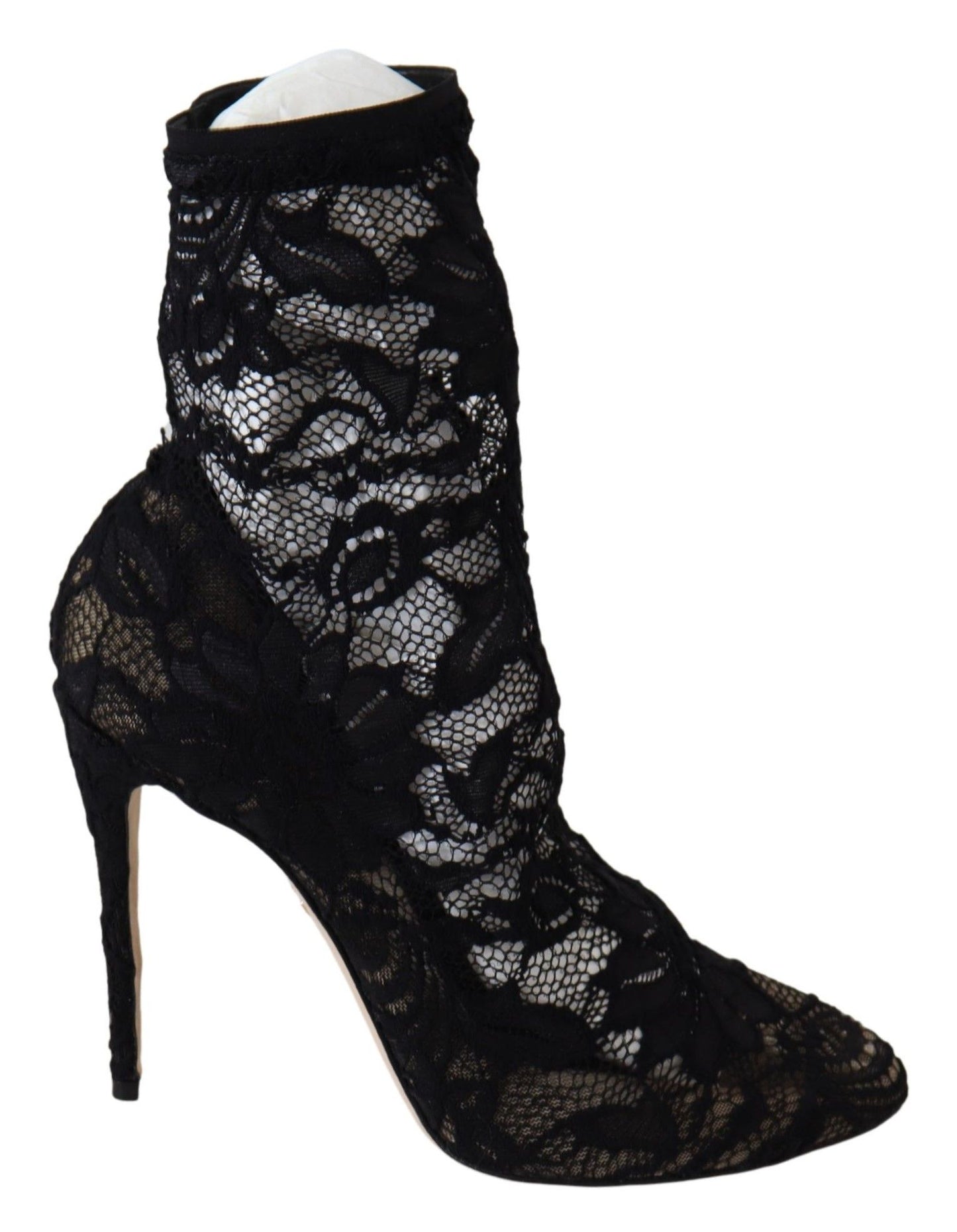 Dolce & Gabbana Black Lace Taormina Pumps Elegance Unleashed EU36.5 / US6