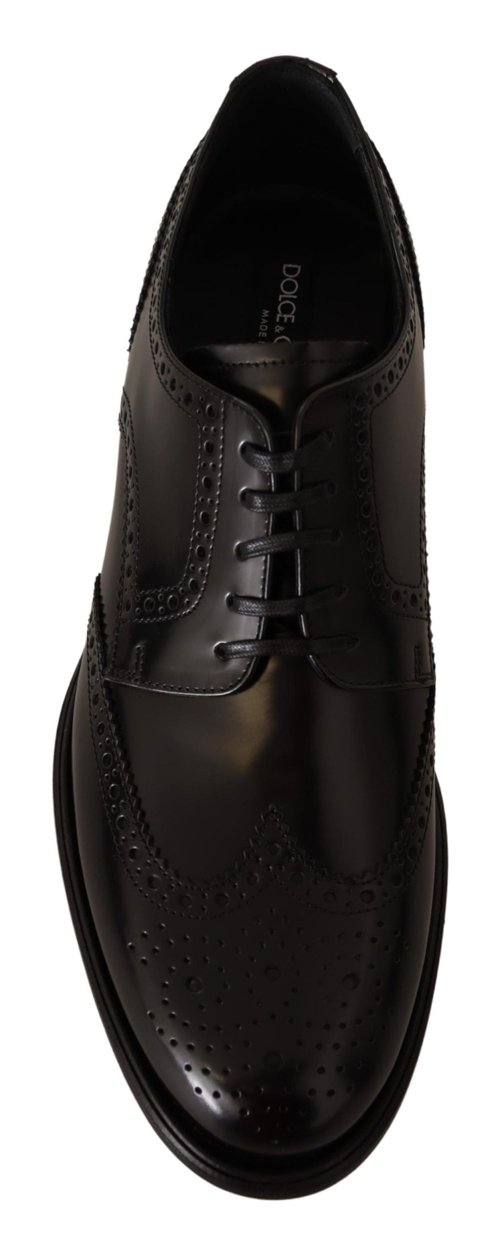 Dolce & Gabbana Elegant Wingtip Derby Oxford Shoes EU39 / US6