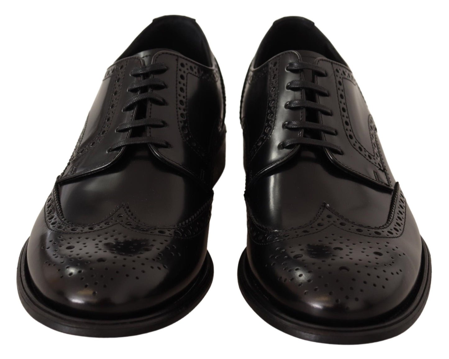 Dolce & Gabbana Elegant Wingtip Derby Oxford Shoes EU39 / US6