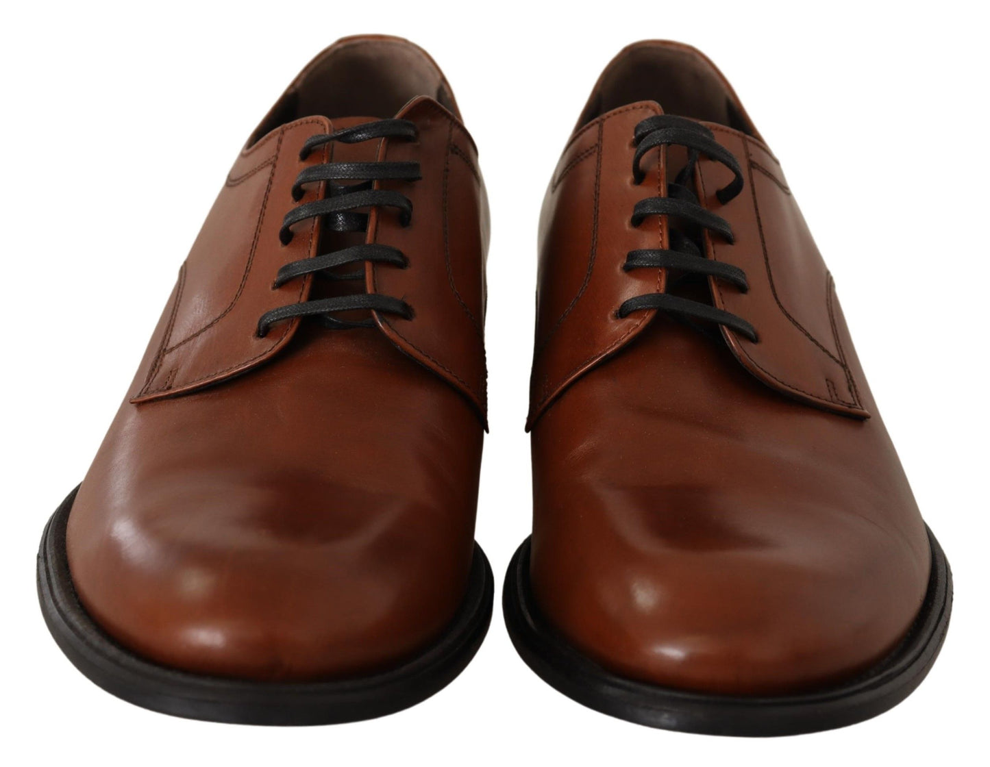 Dolce & Gabbana Elegant Brown Derby Formal Shoes EU40 / US7