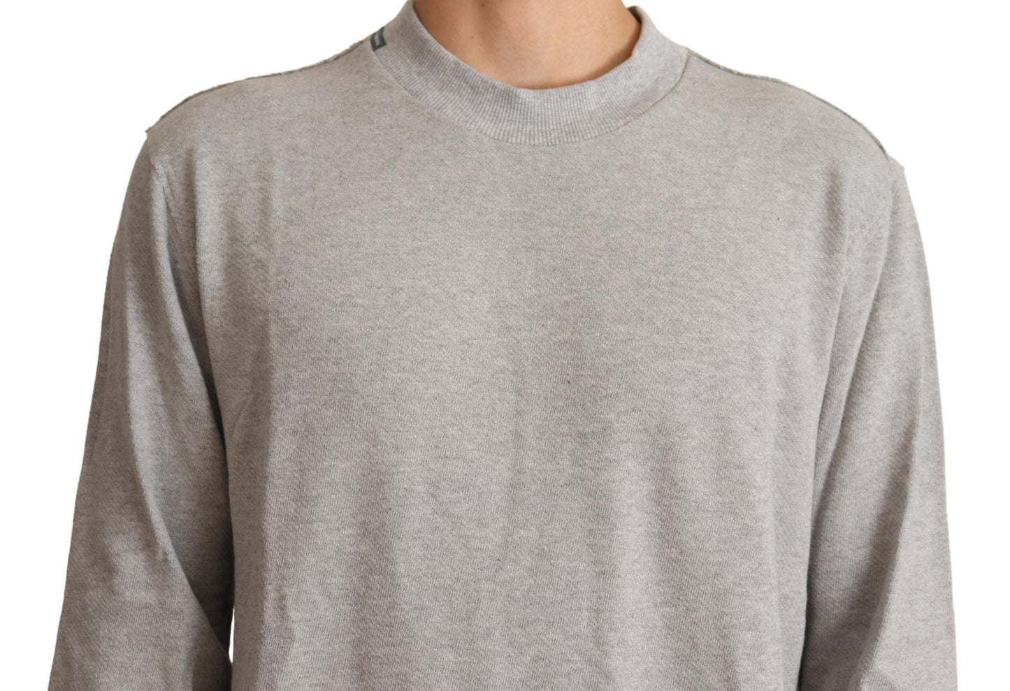 Dolce & Gabbana Sophisticated Gray Crewneck Sweater IT50 / L