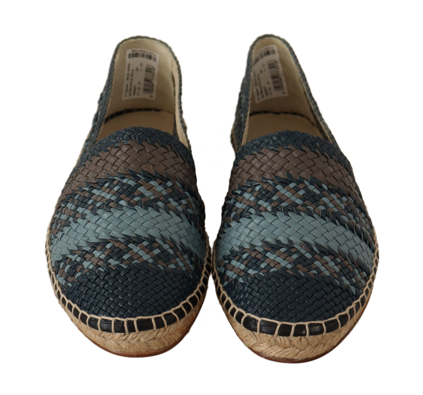 Dolce & Gabbana Elegant Woven Leather Espadrilles EU40 / US7