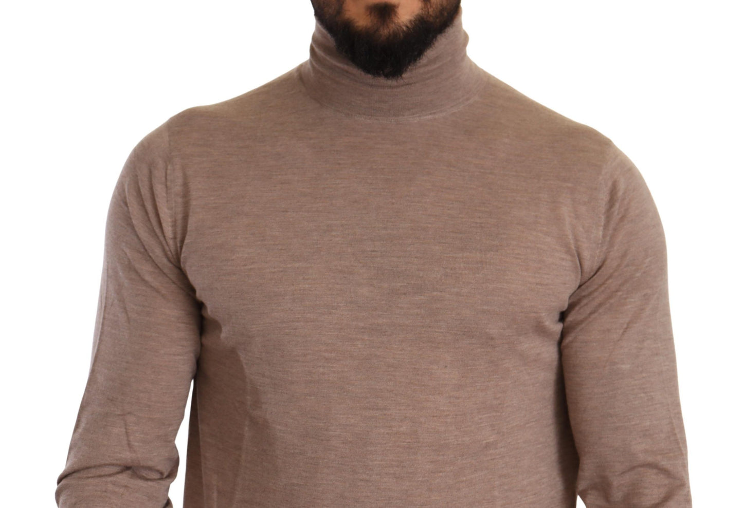 Dolce & Gabbana Elegant Cashmere Turtleneck Sweater IT50 / L