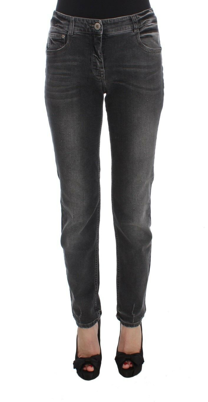 Ermanno Scervino Elegant Gray Regular Fit Jeans W31