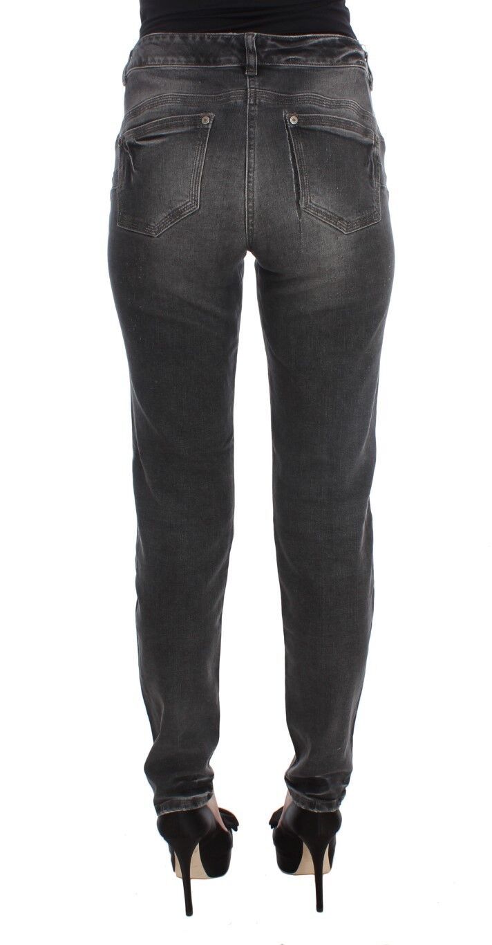 Ermanno Scervino Elegant Gray Regular Fit Jeans W31