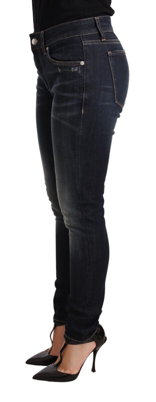 Dolce & Gabbana Chic Blue Slim Skinny Jeans IT40 / S