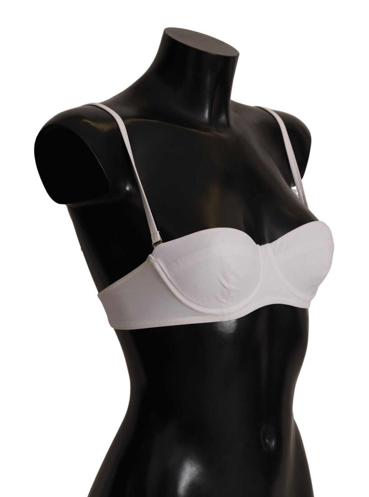 Dolce & Gabbana Chic White Nylon Balconette Bra IT1 / XS