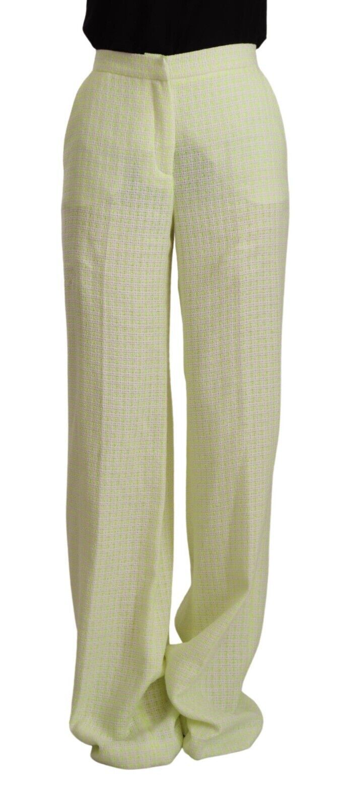 MSGM High-Waist Straight-Leg Chic Trousers IT42 | M