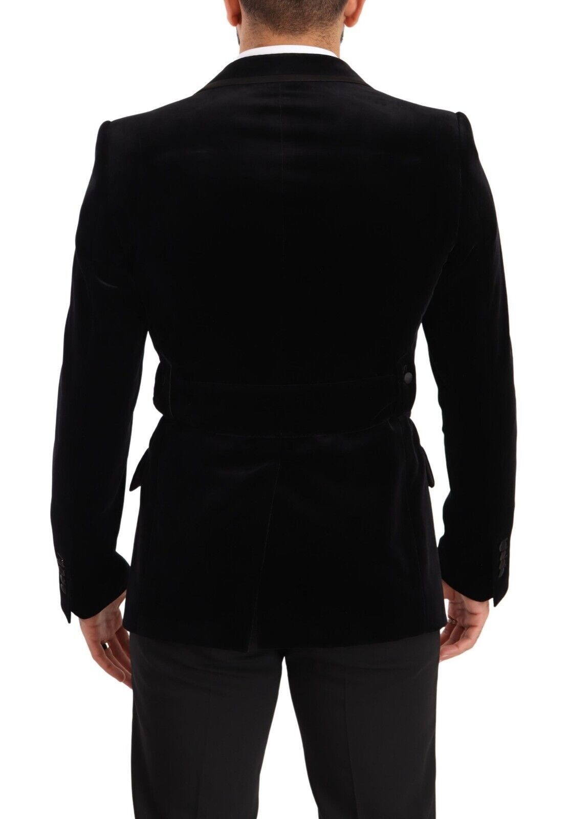 Dolce & Gabbana Elegant Single Breasted Velvet Blazer IT48 / M