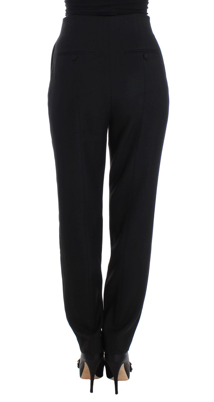 KAALE SUKTAE Elegant High-Waist Black Pants IT40 | S