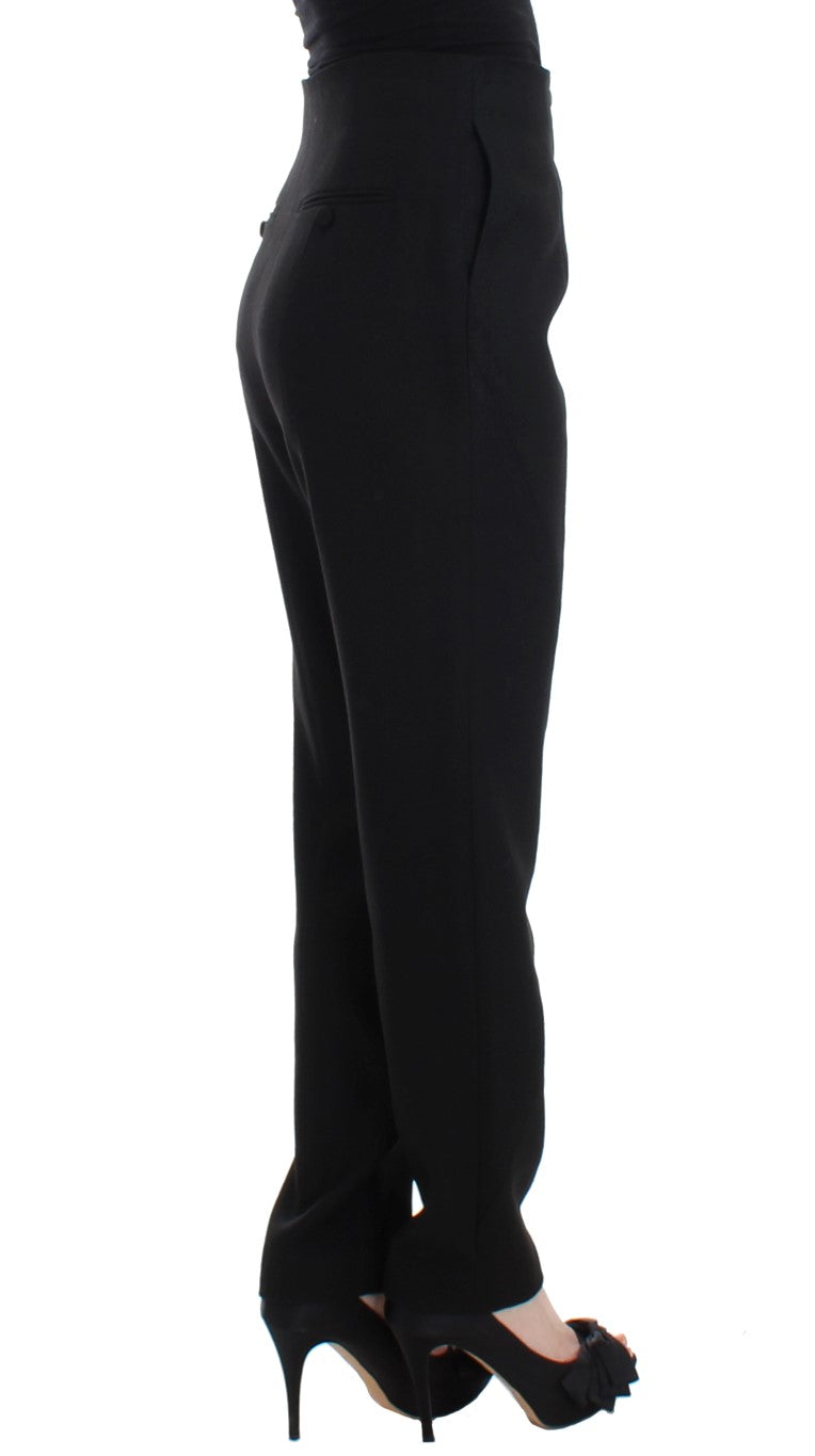 KAALE SUKTAE Elegant High-Waist Black Pants IT40 | S