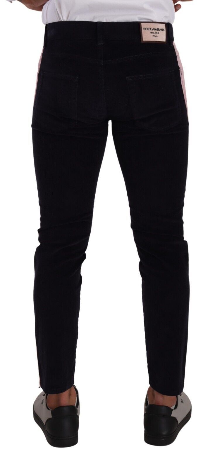 Dolce & Gabbana Elegant Slim Fit Corduroy Skinny Jeans IT48 / M