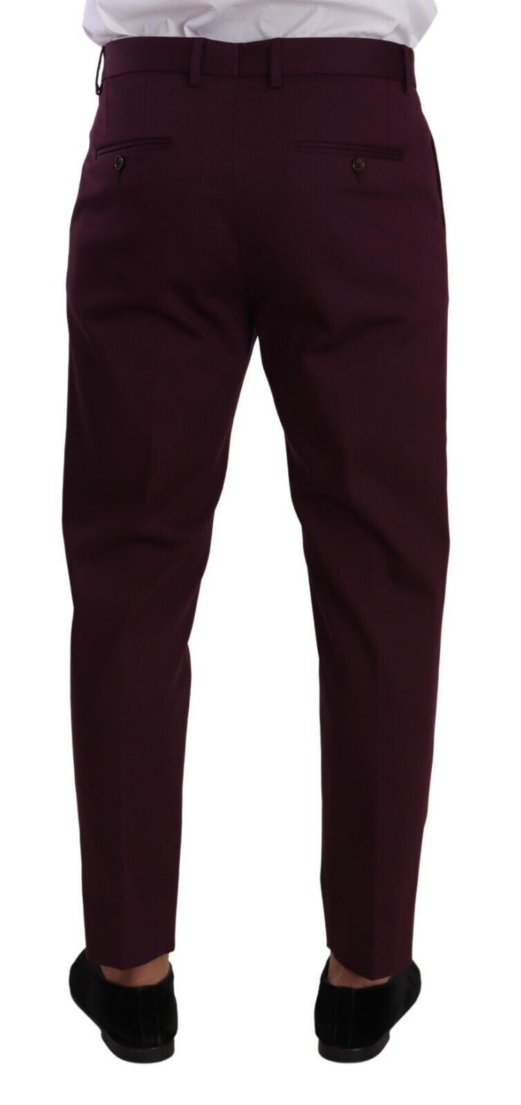 Dolce & Gabbana Elegant Purple Chinos for the Modern Man IT48 / M