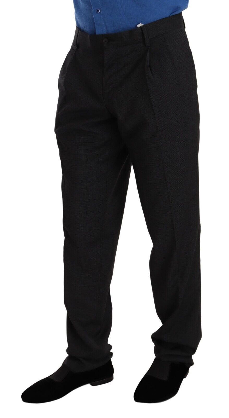 Dolce & Gabbana Elegant Gray Formal Men's Trousers IT54 / XL