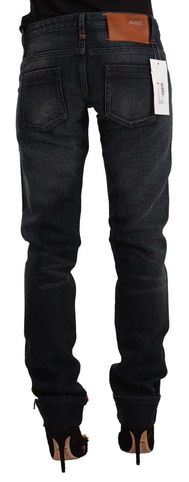 Acht Sleek Black Washed Skinny Jeans W26