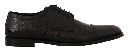 Dolce & Gabbana Exotic Leather Formal Lace-Up Shoes EU44 / US11