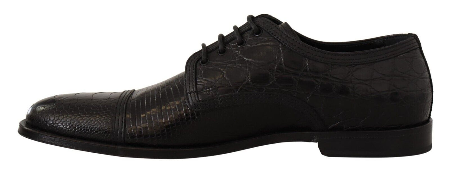 Dolce & Gabbana Exotic Leather Formal Lace-Up Shoes EU44 / US11