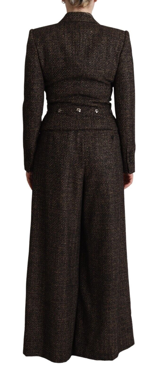 Dolce & Gabbana Chic Wool Blend Suit Set IT40 / S