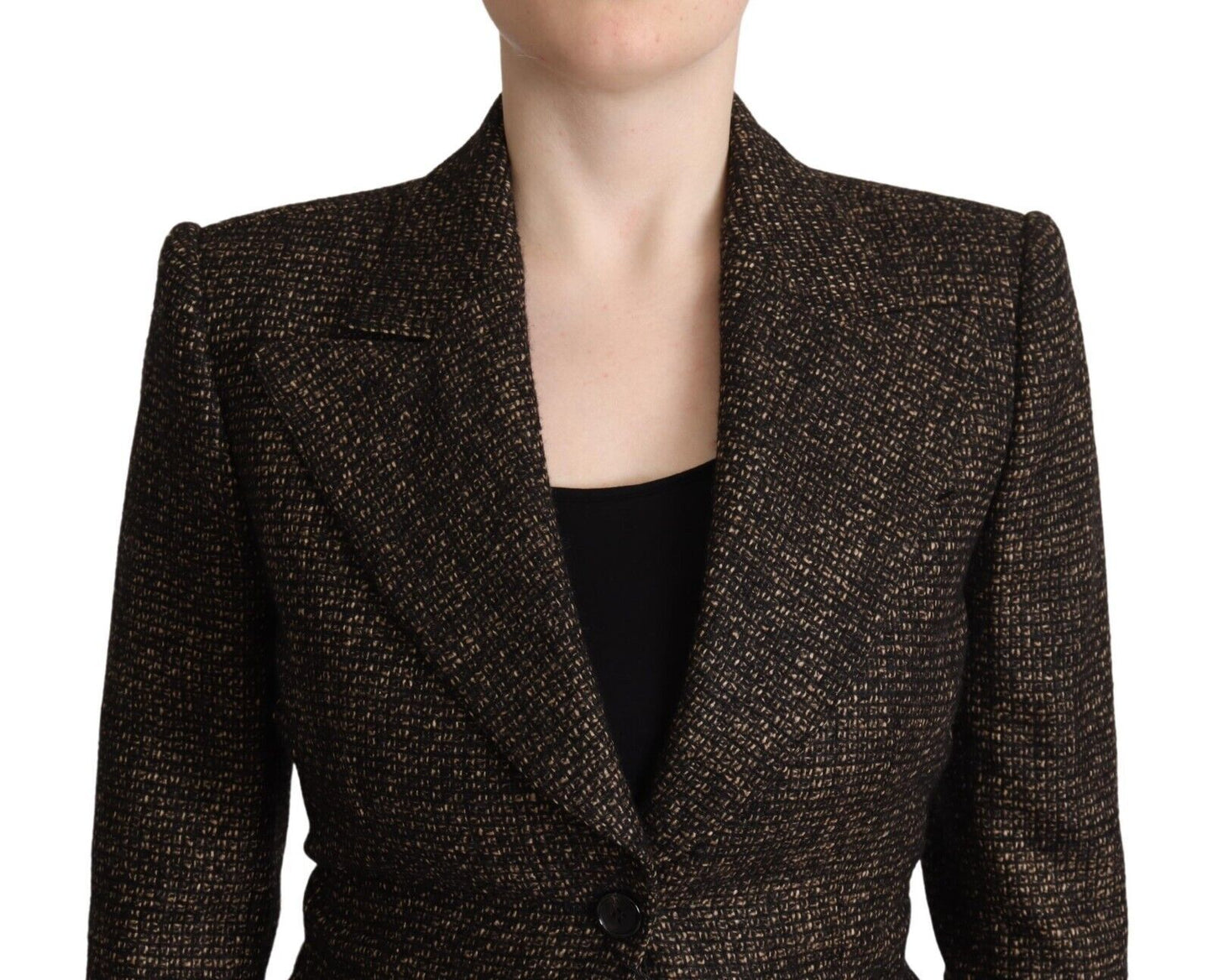 Dolce & Gabbana Chic Wool Blend Suit Set IT40 / S