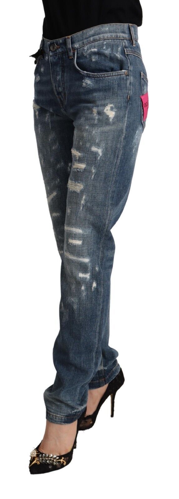 Dolce & Gabbana Elegant Skinny Denim Jeans for the Modern Woman IT36 / XS