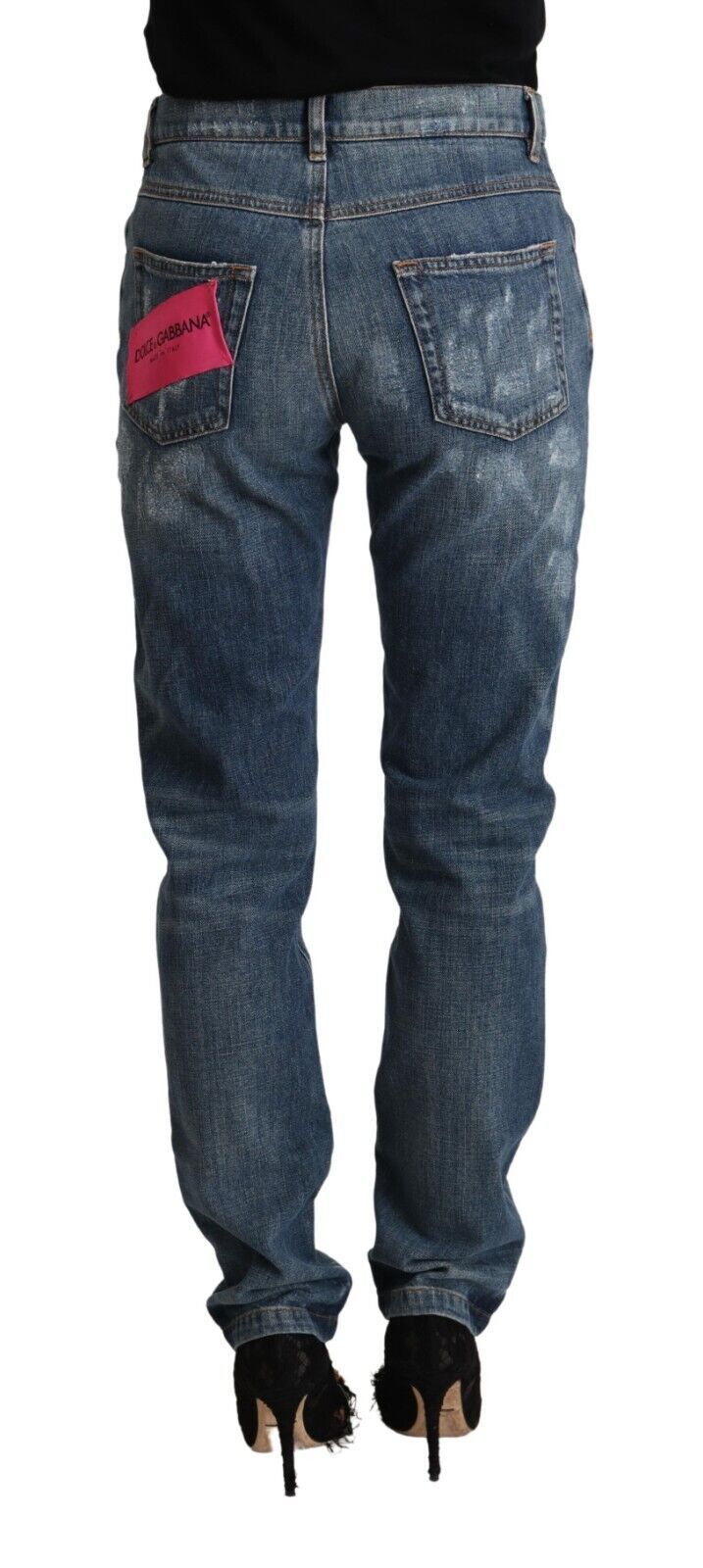 Dolce & Gabbana Elegant Skinny Denim Jeans for the Modern Woman IT36 / XS