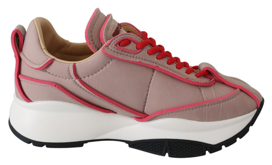 Jimmy Choo Ballet Pink Chic Padded Sneakers EU35 | US5