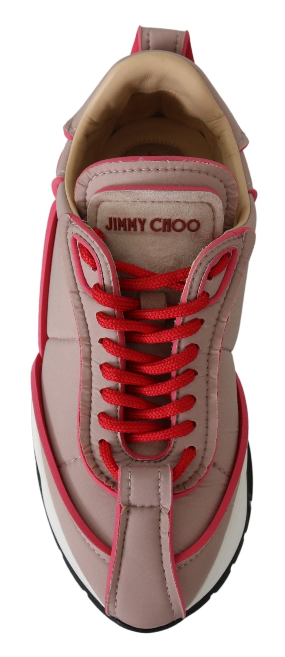 Jimmy Choo Ballet Pink Chic Padded Sneakers EU35 | US5