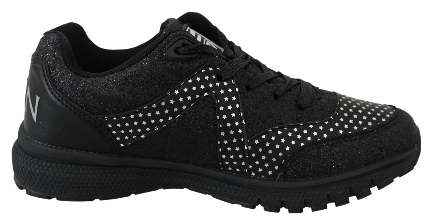 Plein Sport Elegant Black Runner Jasmines Sport Shoes EU36 | US6